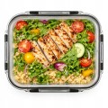 Pojemnik na żywność hermetyczny lunchbox szczelny plastikowy 1900 ml