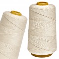 Sznurek bawełniany mocny naturalny do rękodzieła DIY 85 g