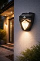 Lampa solarna LED z czujnikiem ruchu na ścianę ogród elewacja
