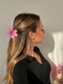 Spinka do włosów kwiat klamra duża elegancka ozdobna mix