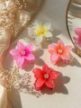 Spinka do włosów kwiat klamra duża elegancka ozdobna mix