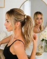 Gumka do włosów złota ozdobna scrunchie elegancka wzór mix