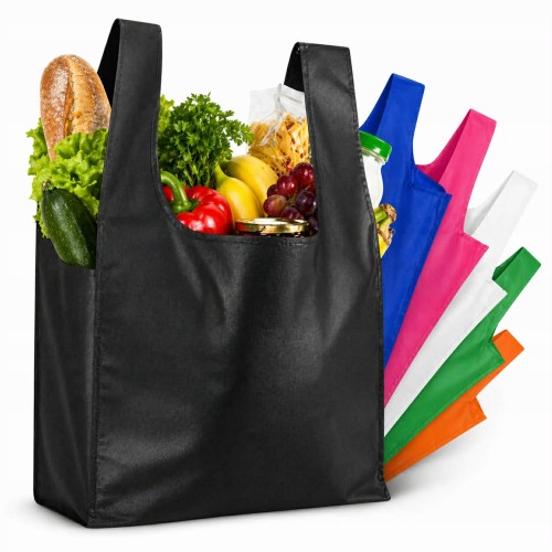 Torba na zakupy wielorazowa eko duża mocna shopper na miasto do torebki