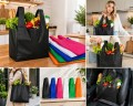 Torba na zakupy wielorazowa eko duża mocna shopper na miasto do torebki