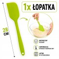 Łopatka silikonowa szpatułka kuchenna do ciasta kremu do patelni mix kolor