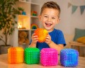 Kostka sensoryczna gniotek piłeczka kolce dla dzieci antystresowa mix kolor