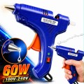 Pistolet do kleju na gorąco 60W klejarka termiczna zestaw DIY