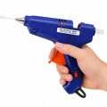 Pistolet do kleju na gorąco 60W klejarka termiczna zestaw DIY