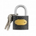 Kłódka metalowa na klucz solidna zabezpieczenie uniwersalna 6 cm