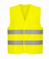 Kamizelka odblaskowa robocza dla drogowca na rower XL, XXL, XXL