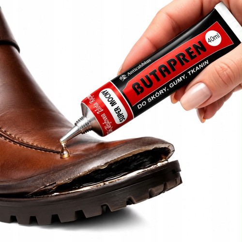 Klej Butapren Super Mocny Do Skóry Gumy Tkanin 40ml
