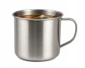 Kubek stalowy 350ml turystyczny campingowy do kawy herbaty