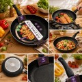Patelnia Granitowa 32cm Non Stick Indukcja Gaz PFOA Free