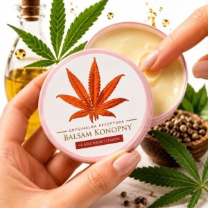Balsam Konopny Na Mięśnie i Stawy Regenerujący Nawilżający 50ml