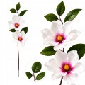 Sztuczna Magnolia Gałązka Kwiat Dekoracyjny Do Wazonu 85 cm MRYS004