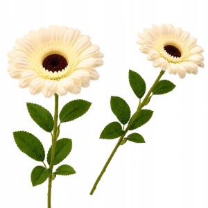 Sztuczny Kwiat Gerbera Dekoracyjna Gałązka Do Wazonu 63cm