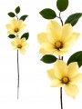 Sztuczna Magnolia Gałązka Kwiat Dekoracyjny Do Wazonu 85 cm MRYS004