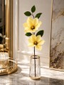 Sztuczna Magnolia Gałązka Kwiat Dekoracyjny Do Wazonu 85 cm MRYS004