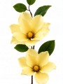 Sztuczna Magnolia Gałązka Kwiat Dekoracyjny Do Wazonu 85 cm MRYS004