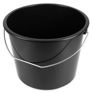 Wiadro gospodarcze 12l- czarne