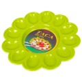 Talerz na jaja fi 24 cm- zielony
