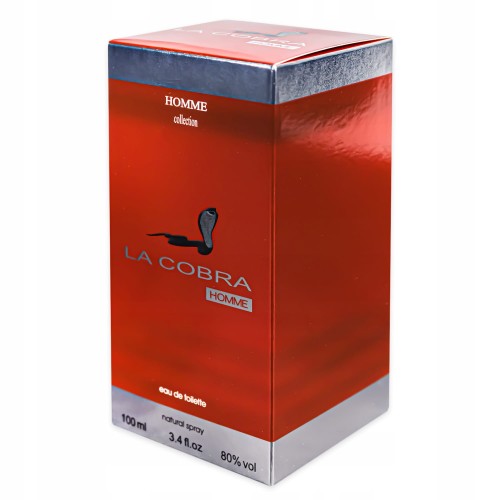 Perfumy męskie 100 ml- la cobra czerwona