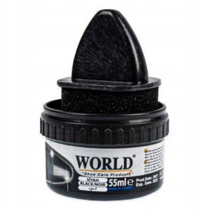 Pasta do butów czarna- 55 ml