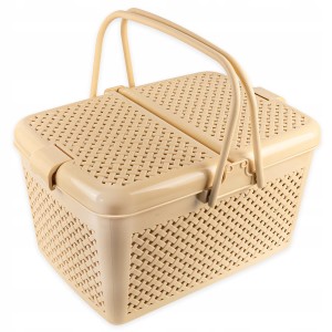 Kosz piknikowy- beżowy