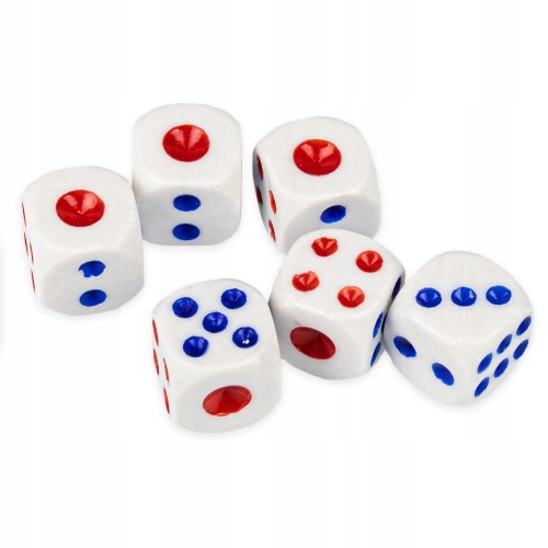 Kostki do gry- 6 szt.