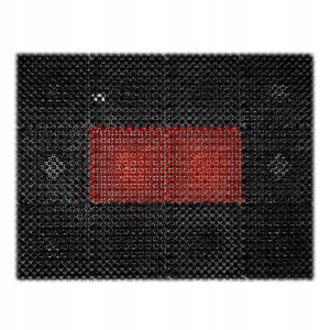 Wycieraczka "trawka" 56x42 cm- mix kolor