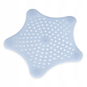 Silikonowe sitko do zlewu- szare