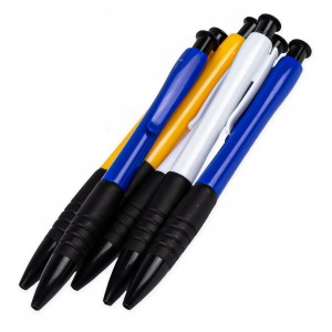 Komplet długopisów 6 szt. - niebieskie