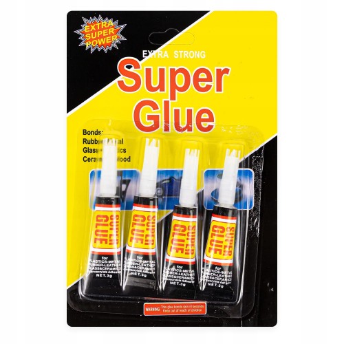 Klej super glue- 4 szt.