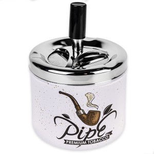 Popielniczka blaszana okrągła- cigarete