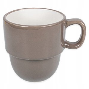 Kubek ceramiczny 350ml- brązowy