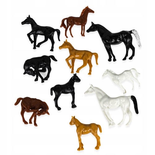 Figurki konie- 20 szt.